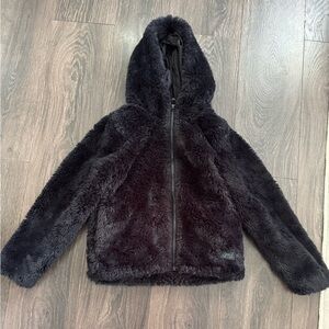 Under Armour Kids Black Fuzzy Jacket